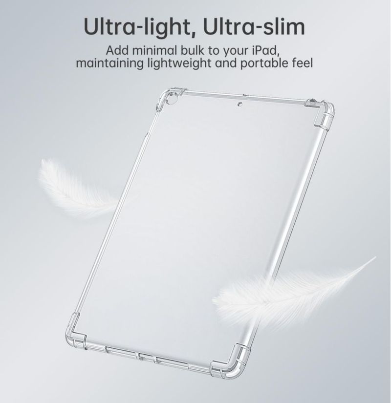 Funda Transparente MoKo para iPad 10.2" 9ª/8ª/7ª generación