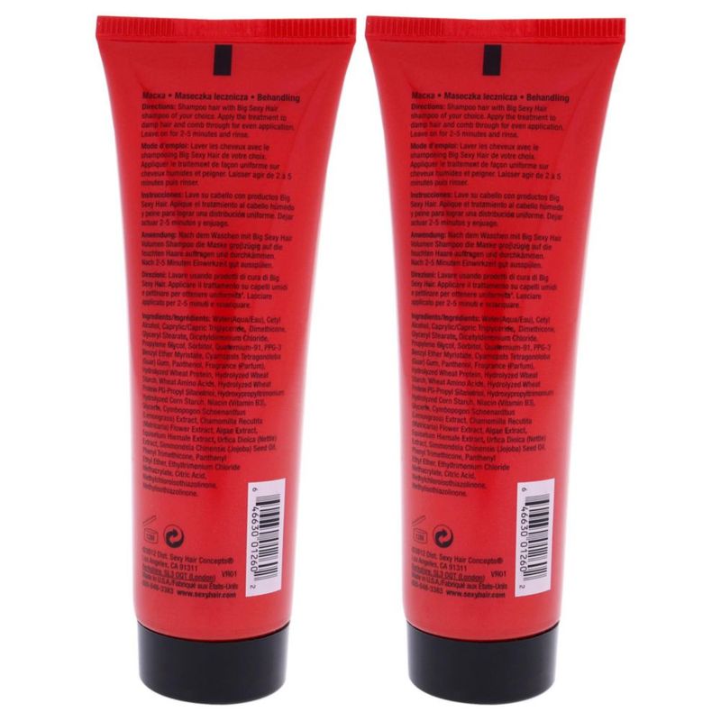 Tratamiento voluminizador Sexy Hair Big 50 ml x 2