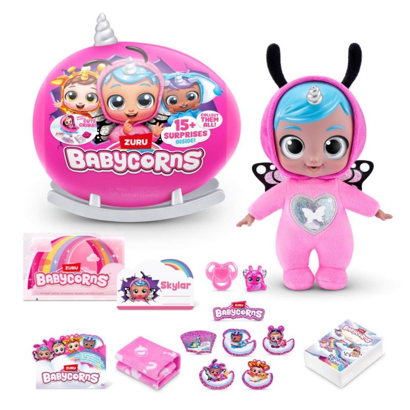 Muñeca ZURU Magical Babydolls Babycorns serie 1 mariposa pequeña
