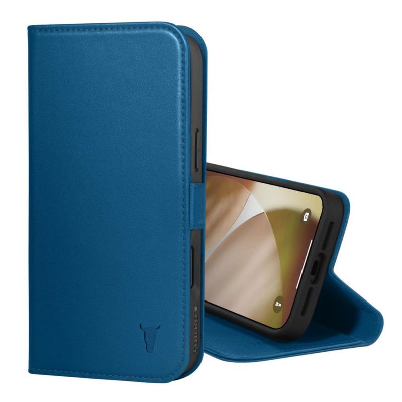 Funda de cuero azul TORRO para iPhone 18/17 Pro Max