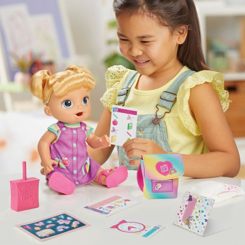 Muñeca Baby Alive Time para la escuela de 30 cm con accesorios