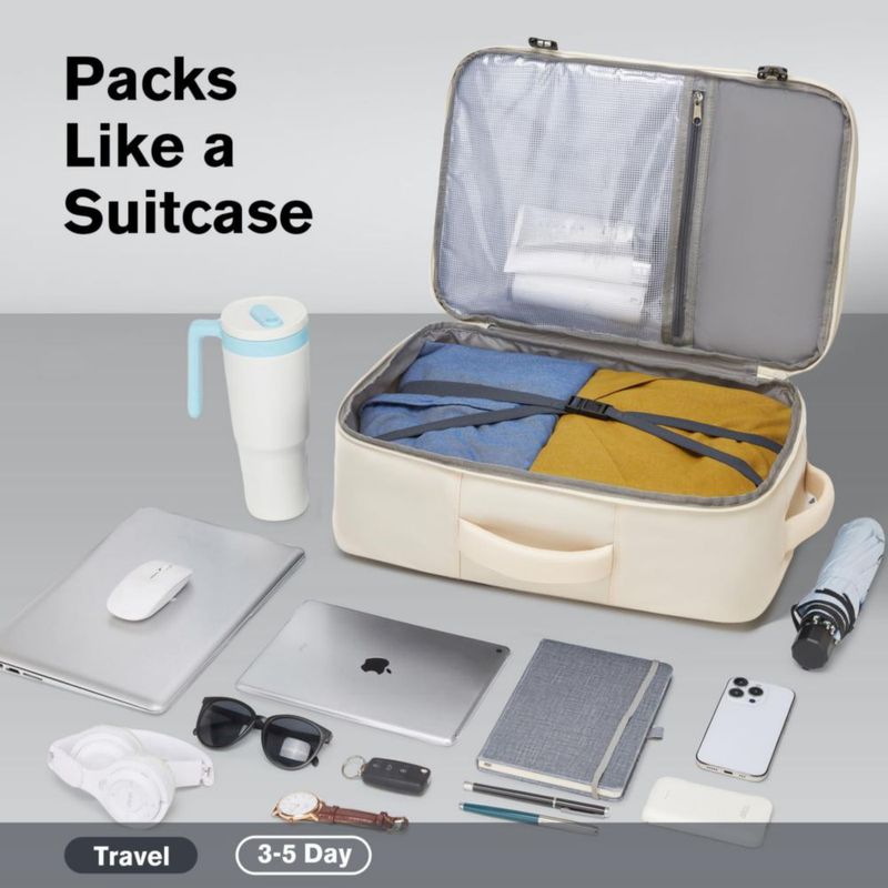 Mochila de viaje para portátil tamaño aprobado para cabina (35 L)