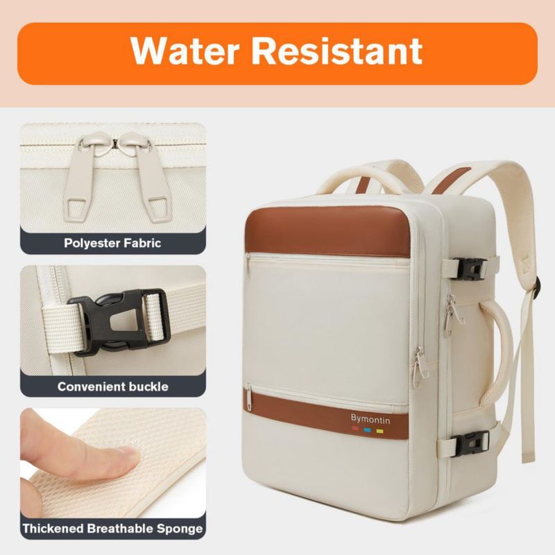 Mochila de viaje para portátil tamaño aprobado para cabina (35 L)