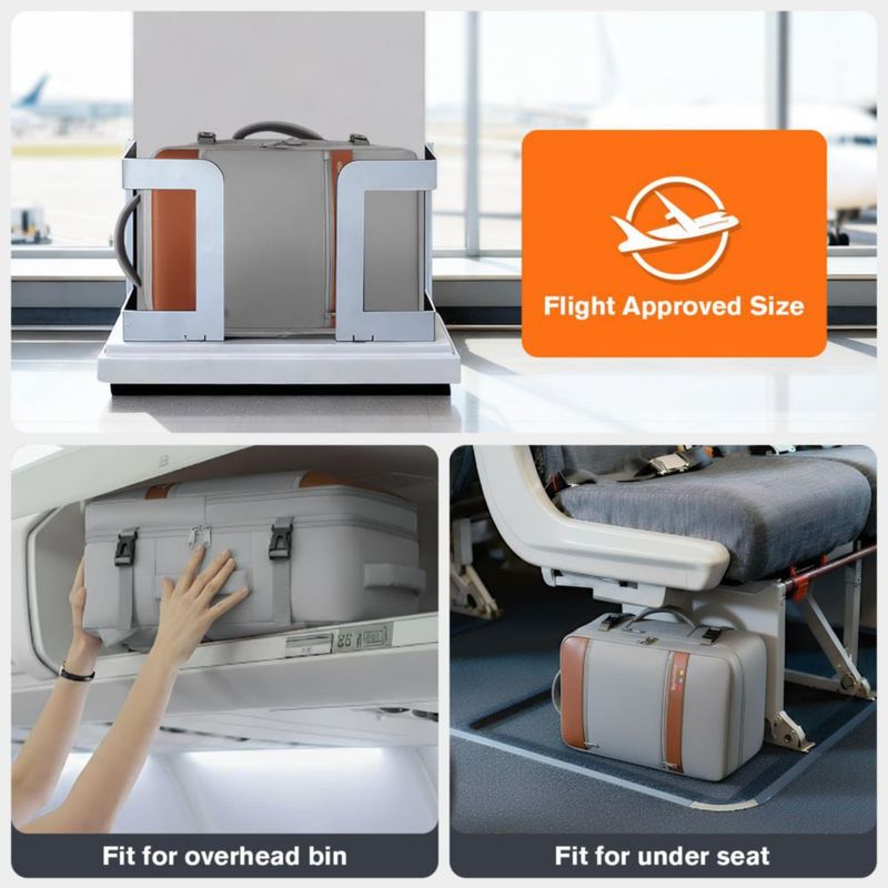 Mochila de viaje Bymontin 35 L con compartimento para portátil – equipaje de mano