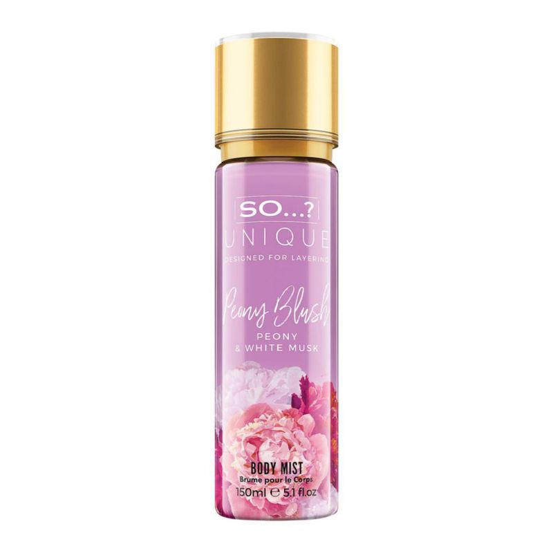 Body Mist ¿Así que...? Unique Peony Blush Floral Afrutado y Vainilla 150 ml
