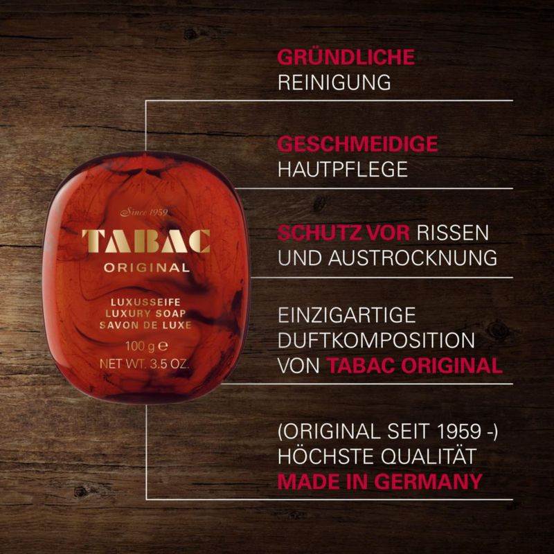 Jabón Tabac Original de Maurer & Wirtz para hombre 100 ml
