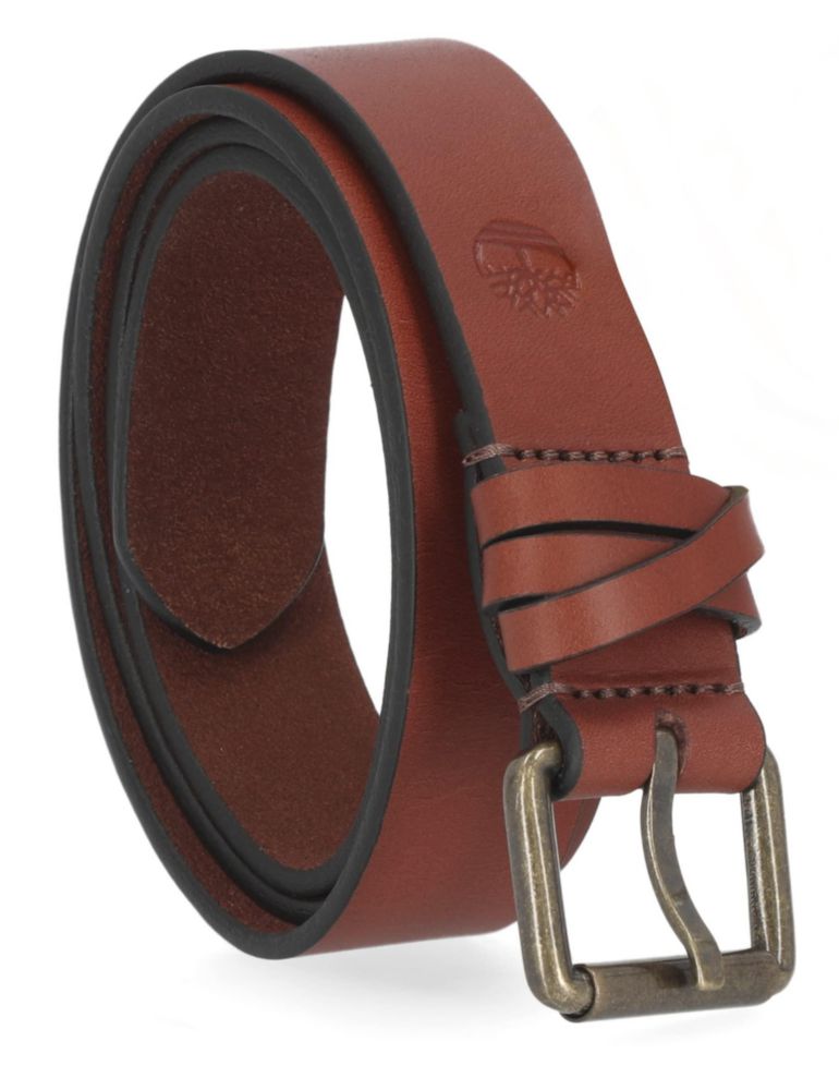 Cinturón Timberland Casual de cuero para mujer marrón (Cruzado)