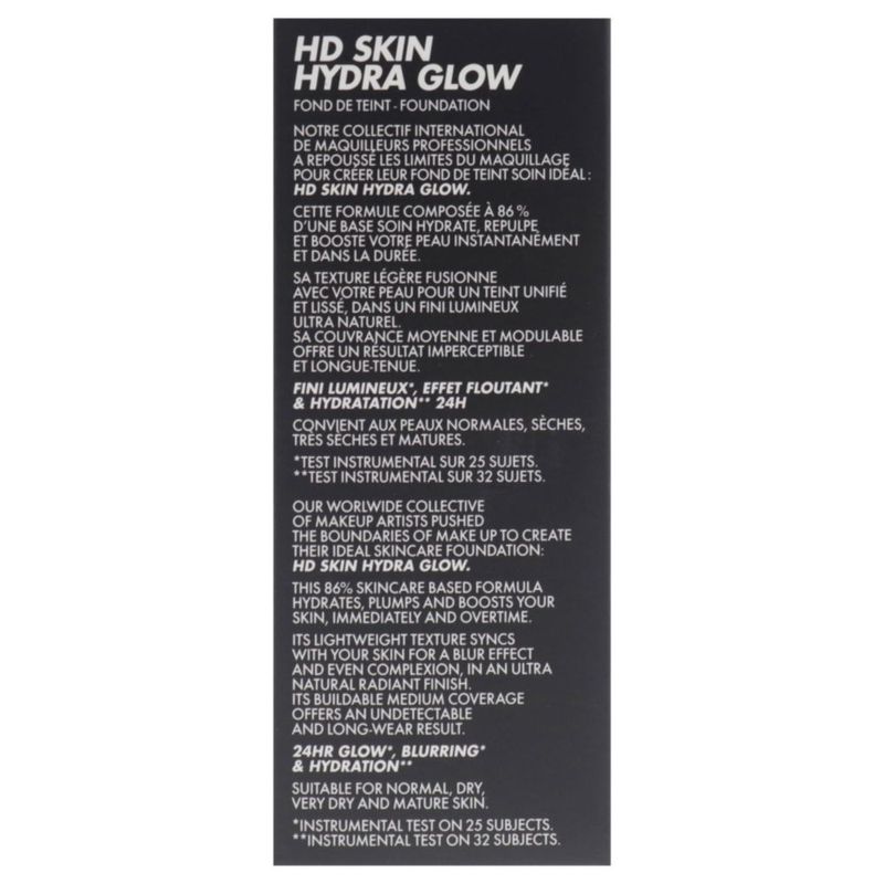 Base de maquillaje para siempre HD Skin Hydra Glow 30 ml 2Y20