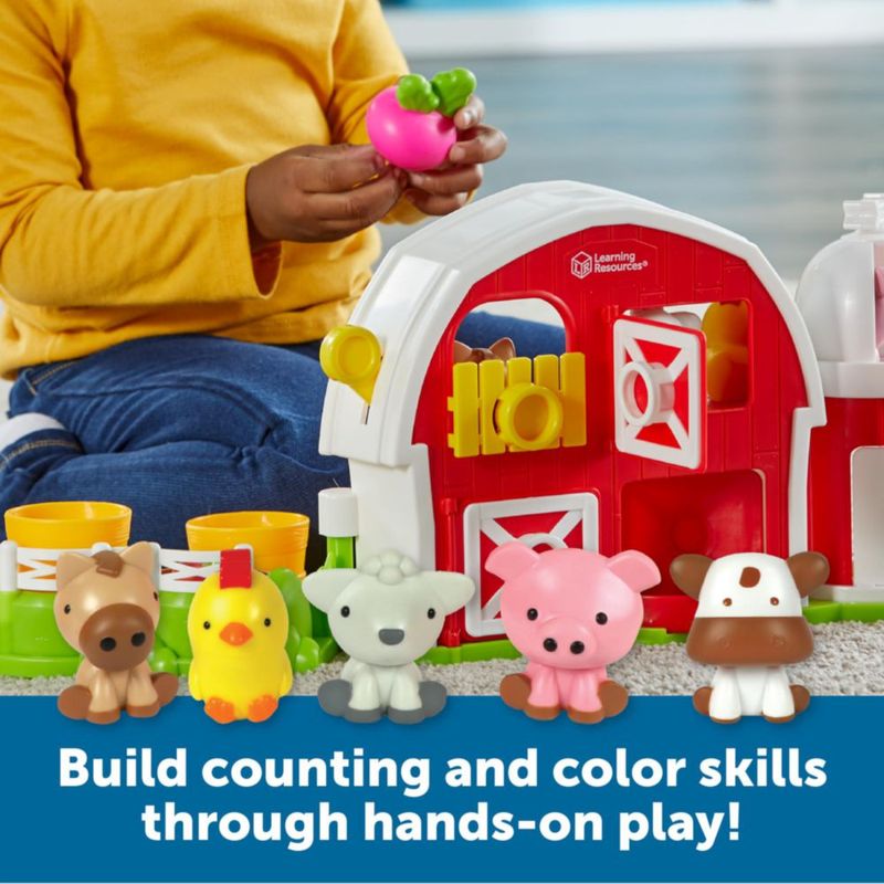 Recursos de aprendizaje de Playset Peekaboo Learning Barnyard: más de 18 meses