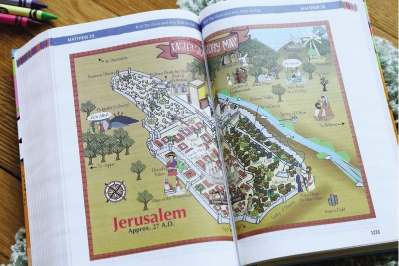 Biblia Infantil Ilustrada a Todo Color – HarperCollins
