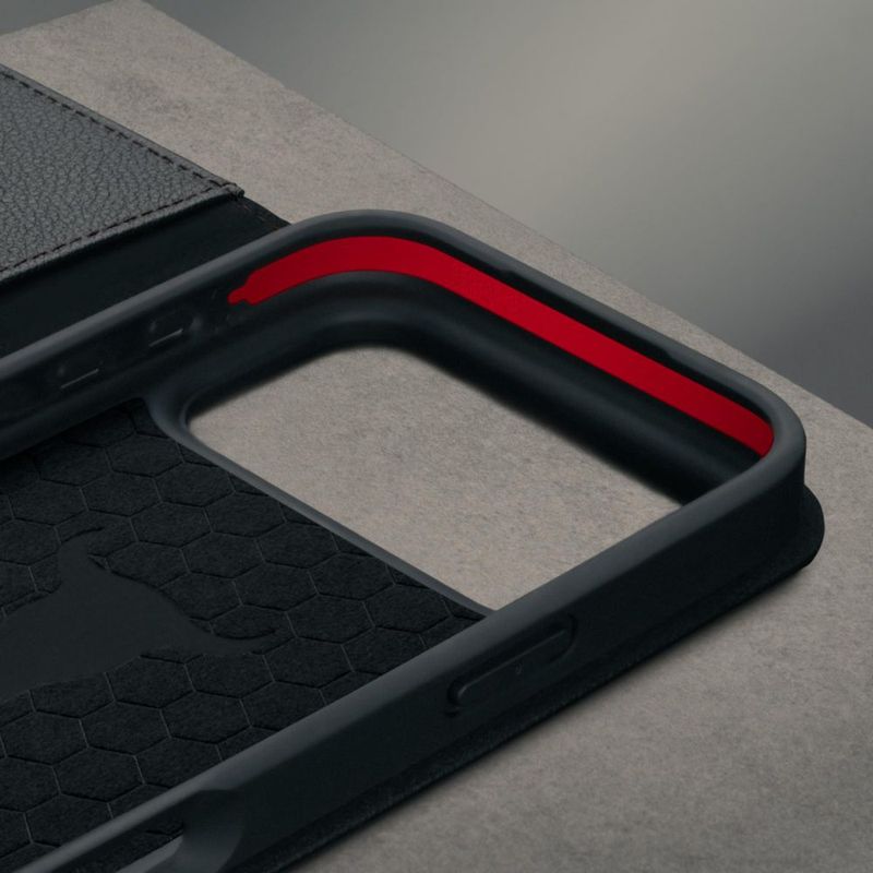 Funda de cuero negro TORRO para iPhone 18/17 Pro Max
