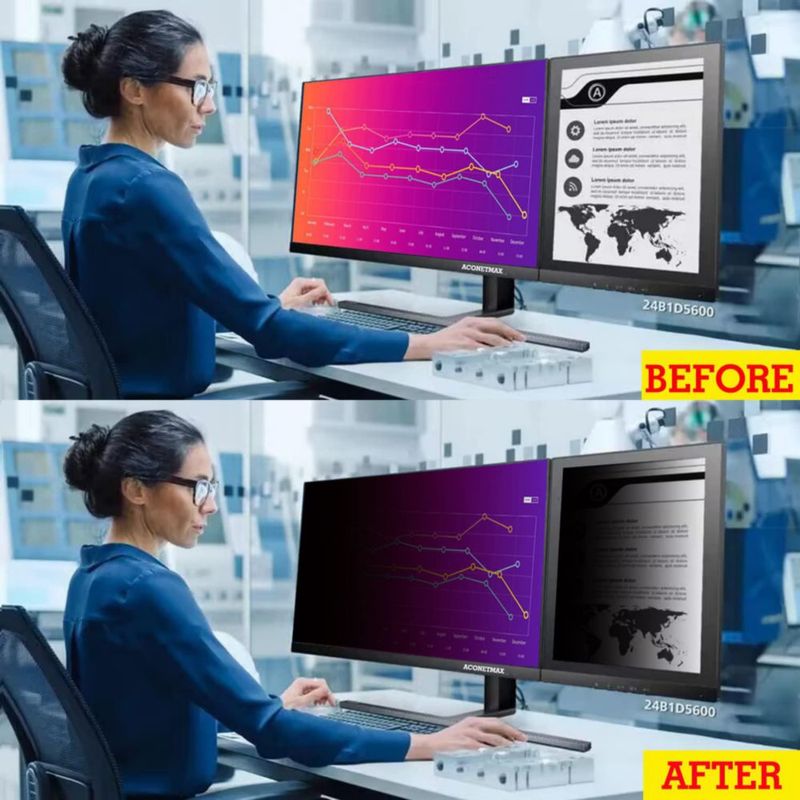 Filtro de privacidad ACONETMAX 19" 16:10 anti-reflejo