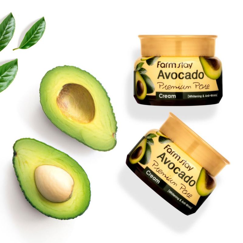 Crema antiedad para poros FARMSTAY Avocado Premium Antiedad 100 ml