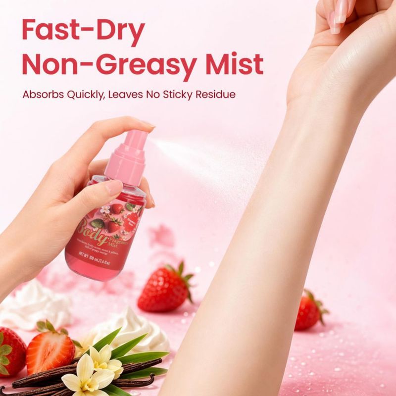 Bruma Corporal MegustaMe 100 ml Fresa Vegana