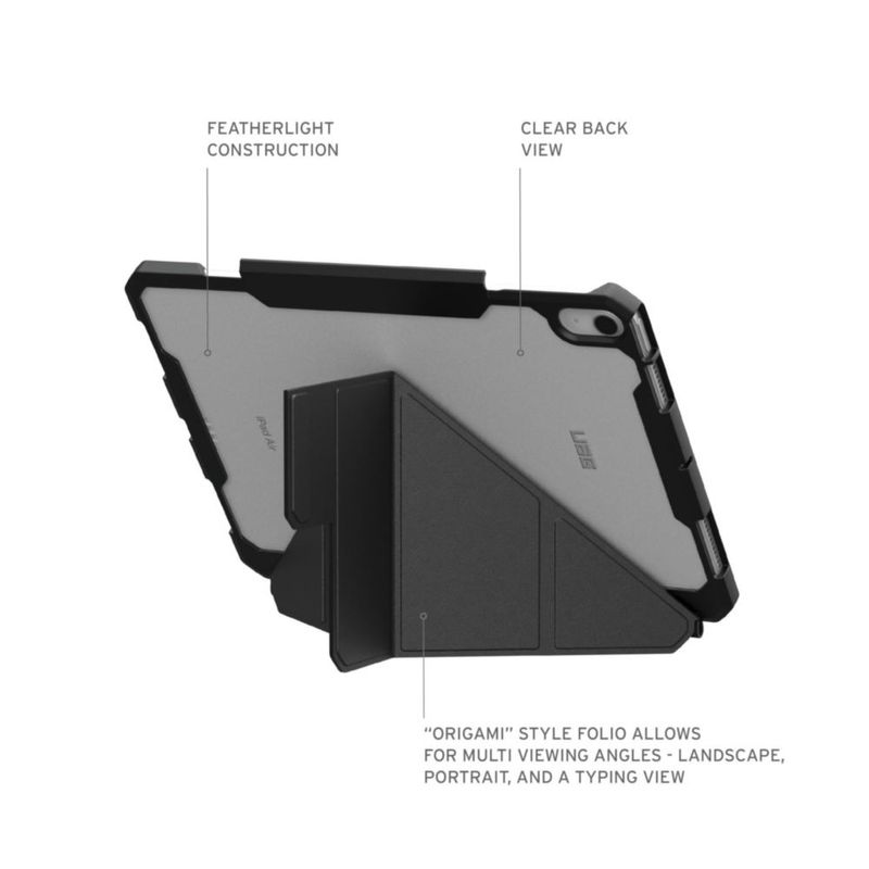 Funda para iPad UAG Essential Armor de 11 pulgadas color negro