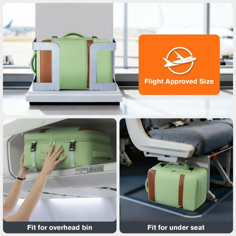 Mochila Bymontin 35L para Viaje y Portátil de Cabina