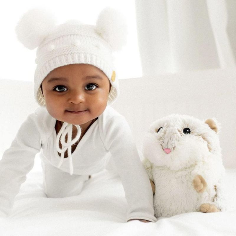 Hámster Plush Animal Warmies apto para microondas con aroma a lavanda