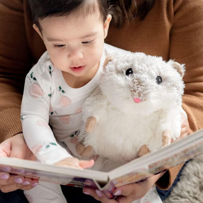 Hámster Plush Animal Warmies apto para microondas con aroma a lavanda