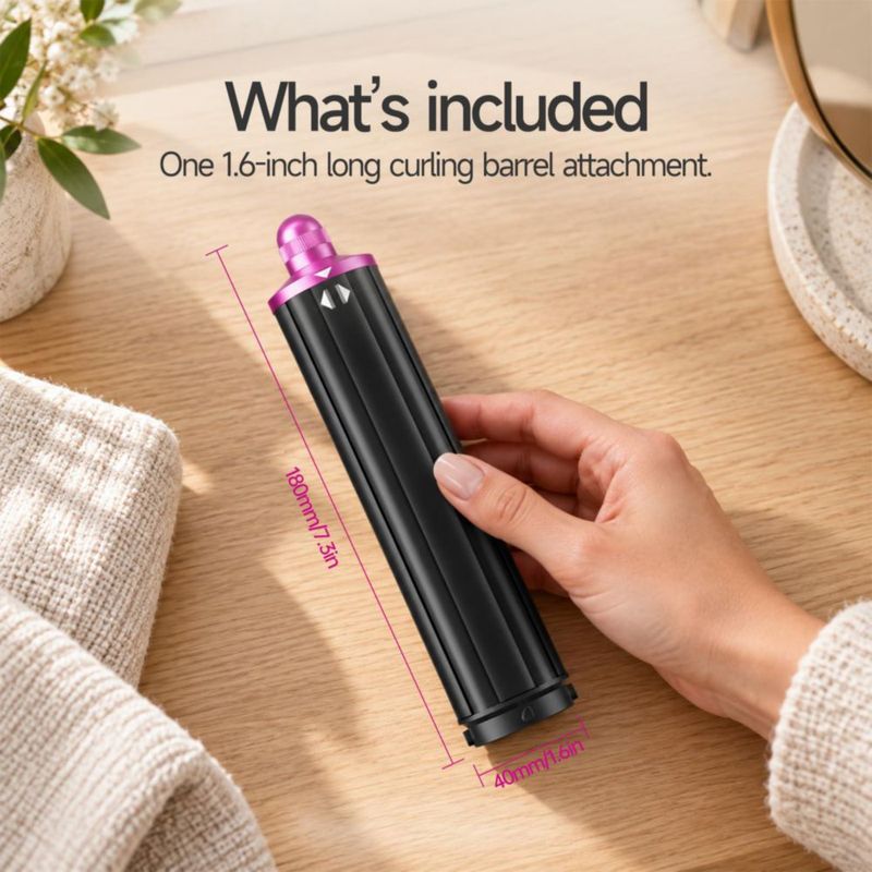 Accesorio de Barril Genérico de 40 mm para Dyson HS01/HS05/HS08
