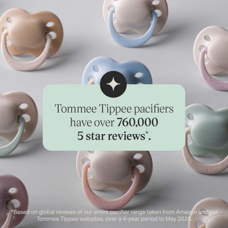 Chupetes Tommee Tippee Ultimate Fit para recién nacidos 0‑2 meses