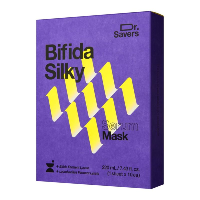 Máscara de Suero Facial Dr. Savers Bifida Silky 220 ml – Coreano