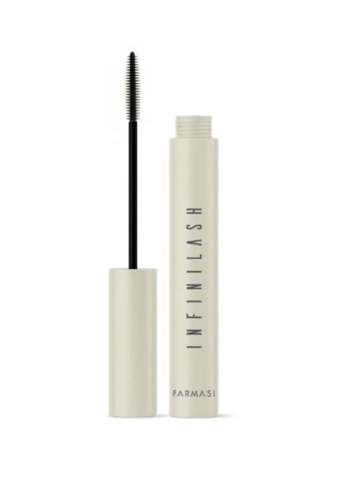Brocha Infinilash Ultra Black de Mascara FarmaSi 10 ml con doble vórtice