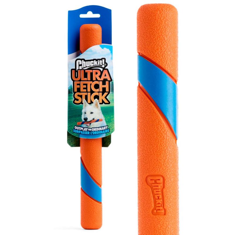 ¡Dog Fetch Stick Chuckit! Ultra Fetch para todos los tamaños de raza