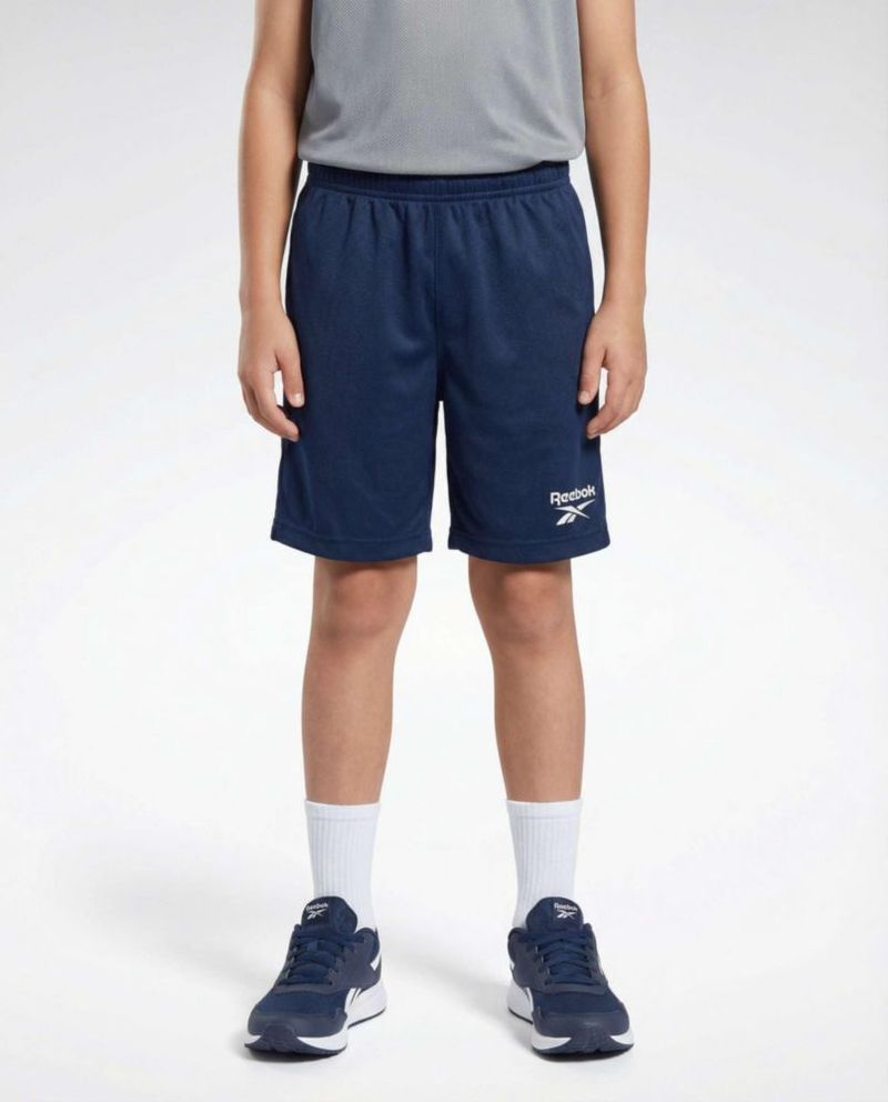 Shorts Reebok para Niños Pack de 4 Malla Deportiva con Bolsillo