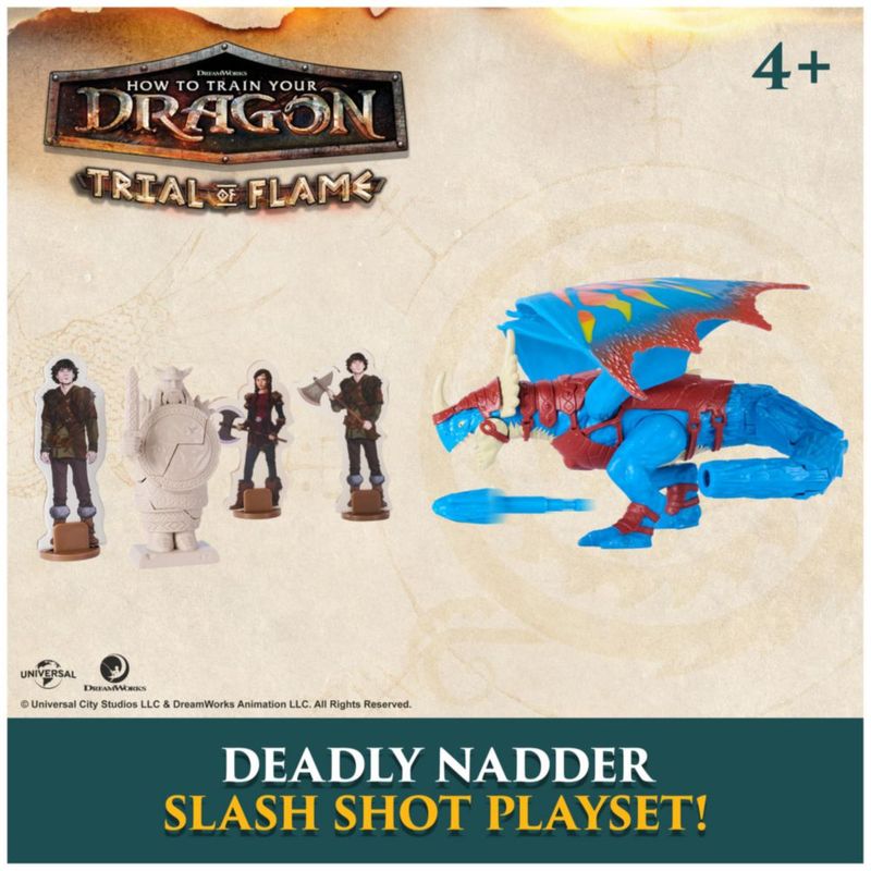 Figura de juguete Dreamworks Dragons – Set de juego Deadly Nadder