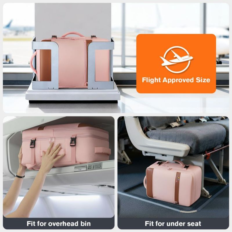 Mochila Bymontin 35 L para Portátil de Viaje Aprobada para Vuelo