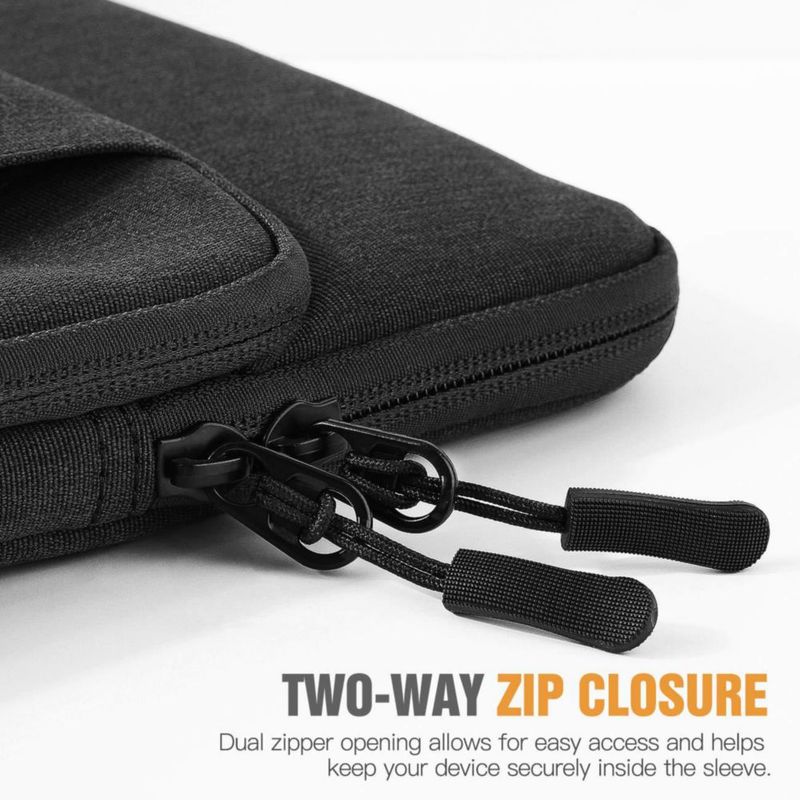 Funda para portátil TiMOVO 13.3-14" negra con correa para el hombro