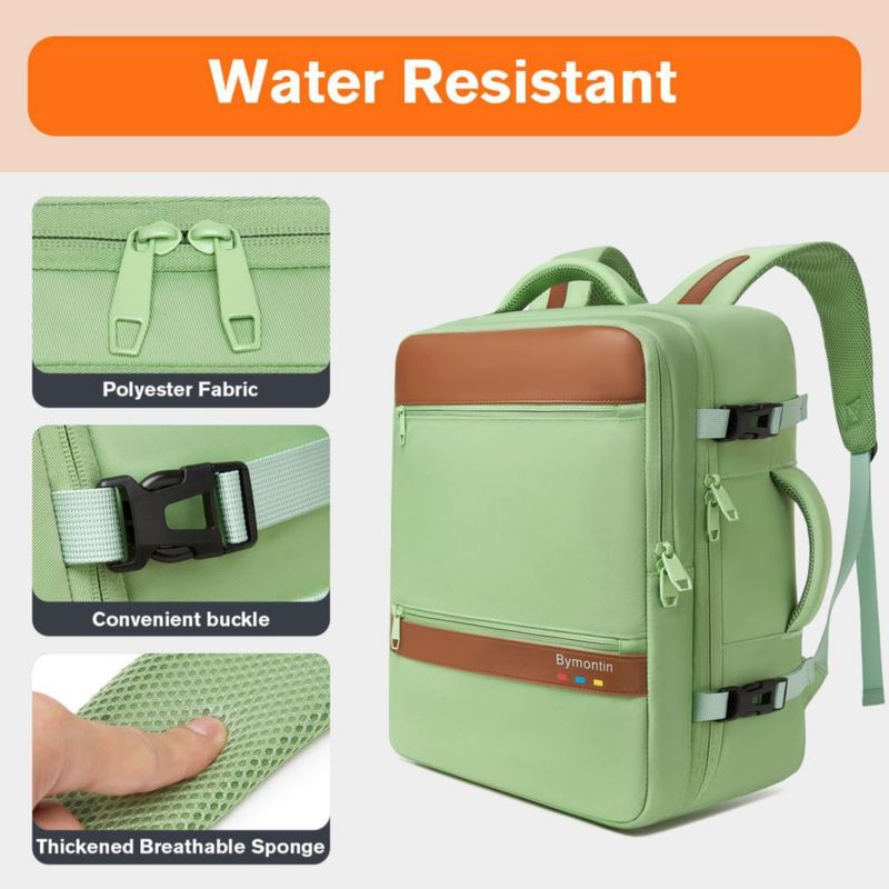 Mochila Bymontin 25 L para Portátil de Viaje y Equipaje de Mano