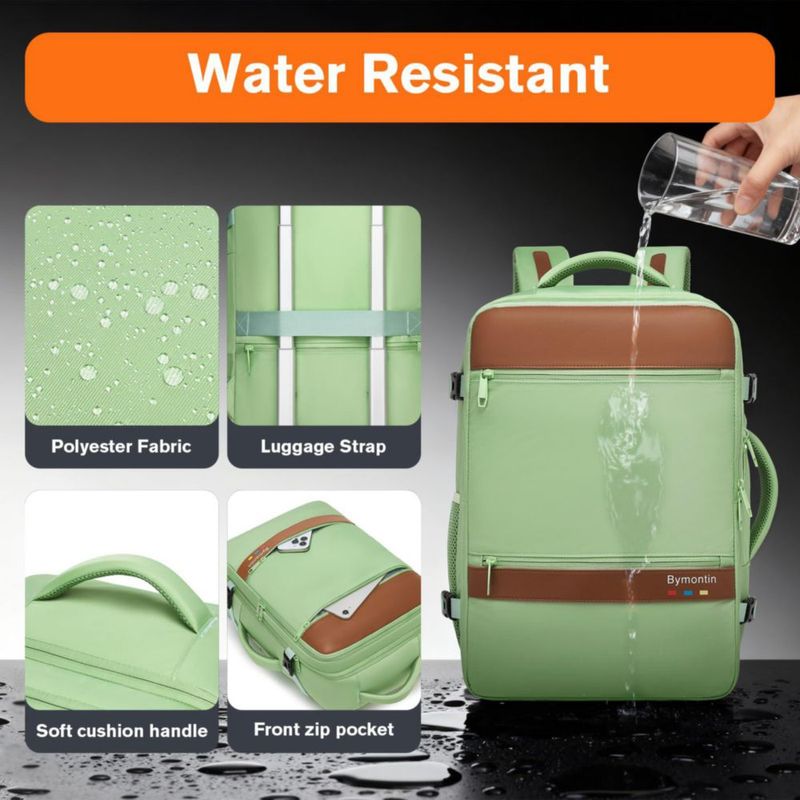 Mochila Bymontin 25 L para Portátil de Viaje y Equipaje de Mano