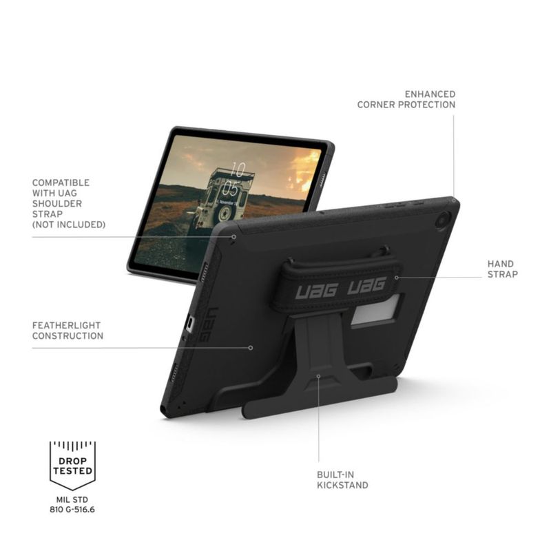 Funda para Tablet URBAN ARMOR GEAR 11" Galaxy Tab A9+ Negra