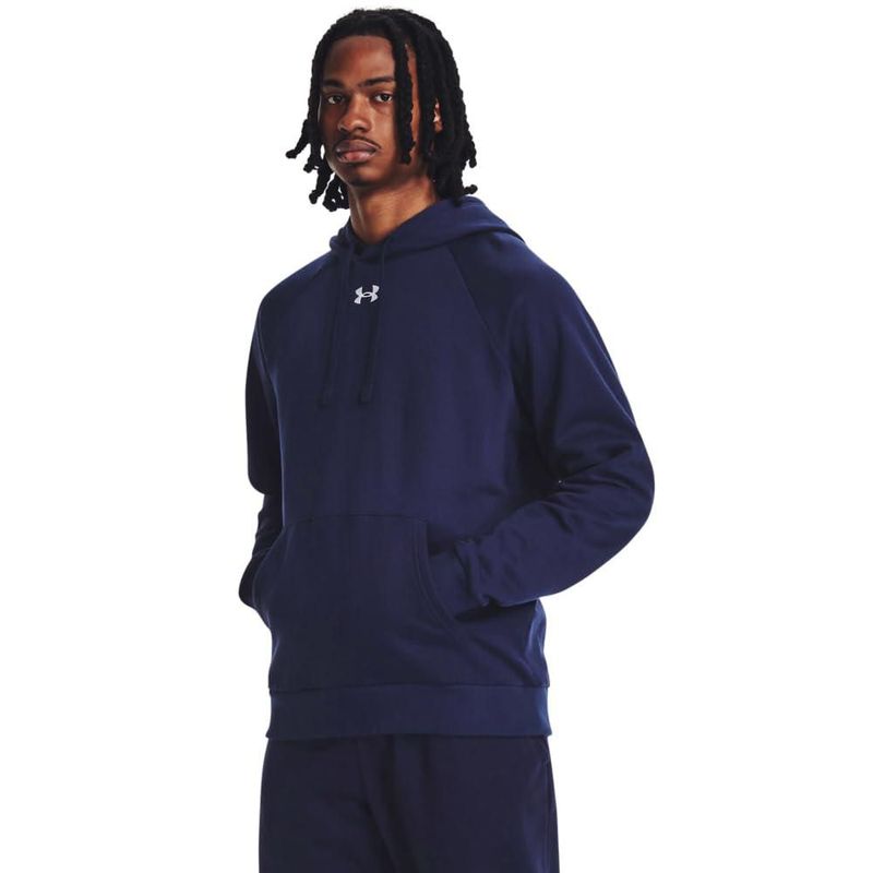 Sudadera con capucha Under Armour XS 410 NAVY (forro polar)