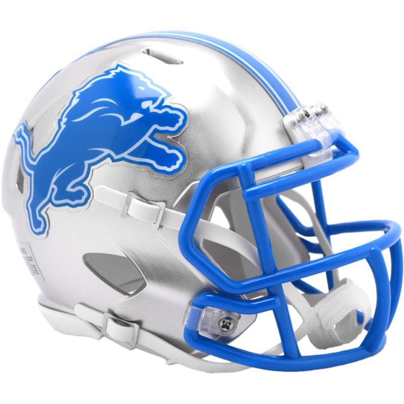 Casco Mini Oficial Riddell Detroit Lions