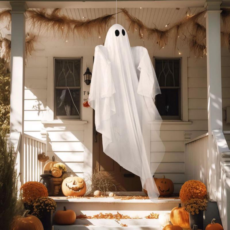 Fantasma Colgante JOYIN 120 cm Iluminado (2 unidades) con Temporizador