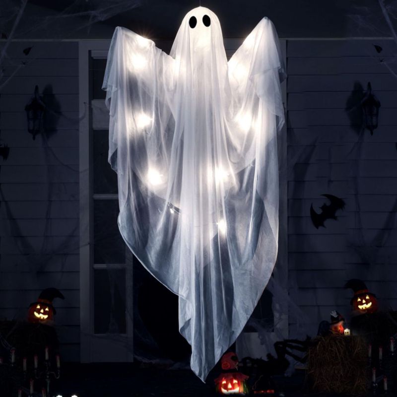 Fantasma Colgante JOYIN 120 cm Iluminado (2 unidades) con Temporizador