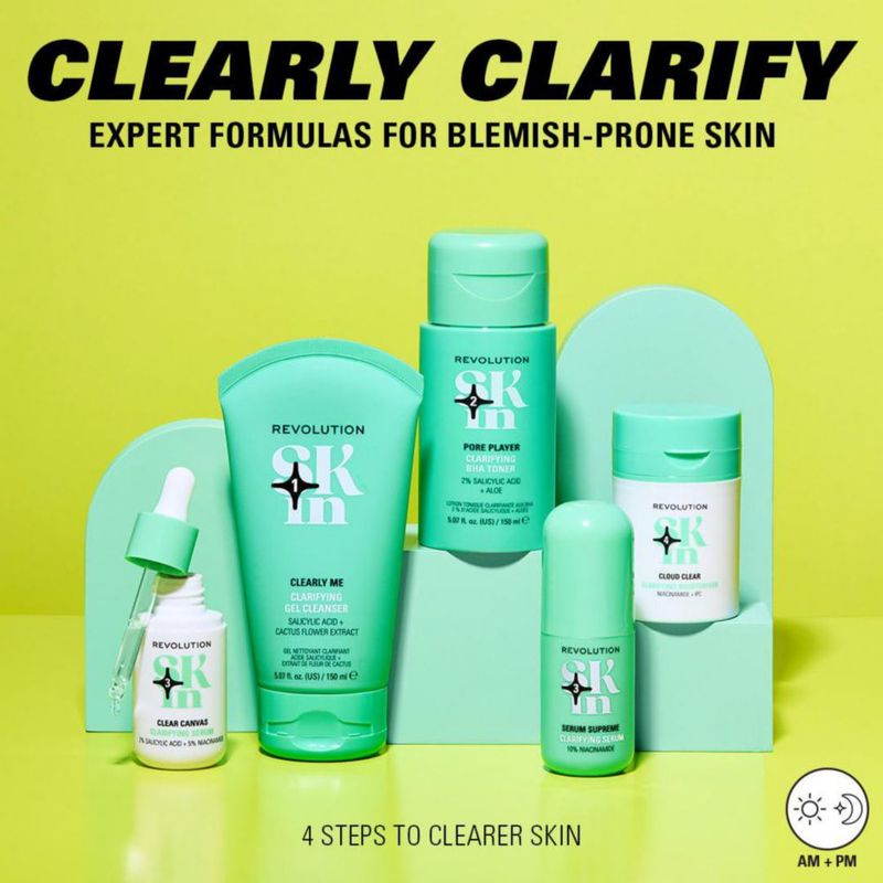 Suero Revolution Skin Clear Canvas 5% Niacinamida – Cuidado de la Piel