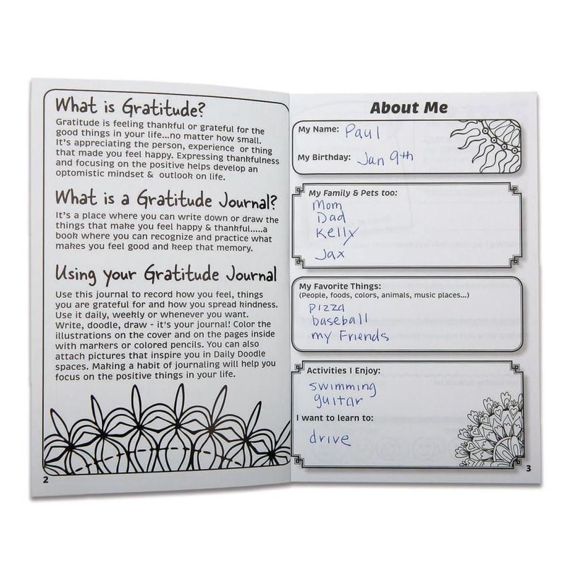 Diario de Gratitud para Adolescentes S&S Worldwide – Prompts Diarios