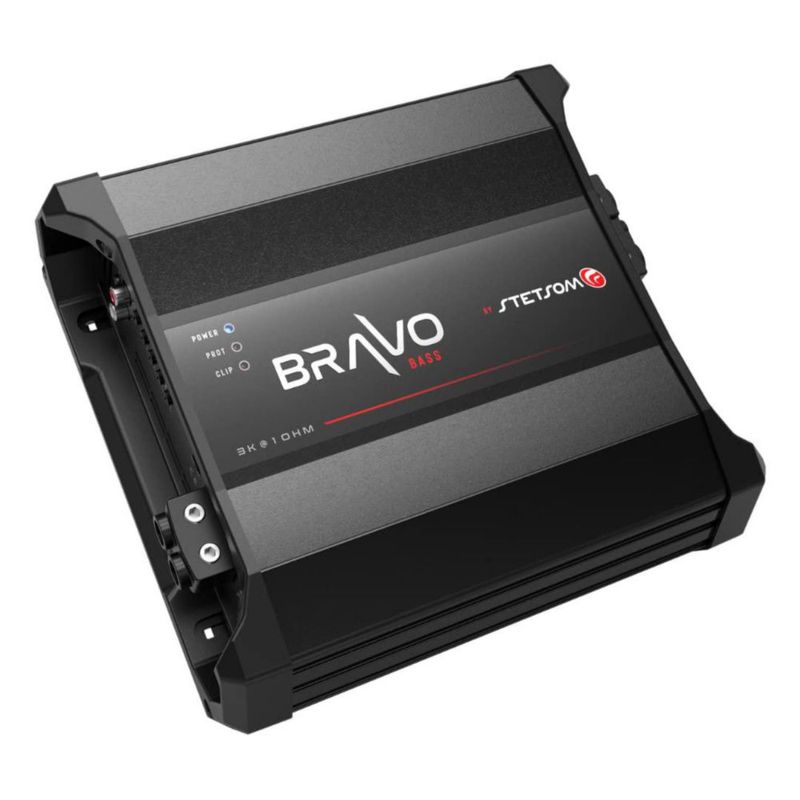 Amplificador Stetsom Bravo BASS 3000 3 000 vatios RMS 1 Ω