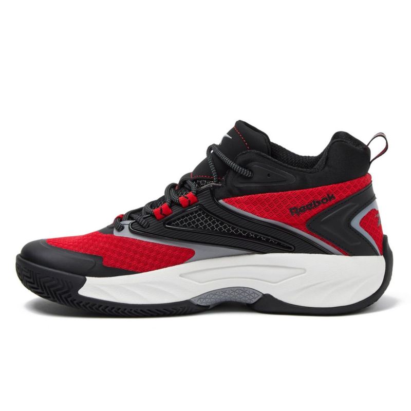Tenis Reebok Zone Breaker 27 cm Negro/Rojo