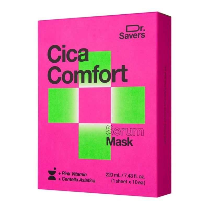 Mascarilla de Suero Dr.Savers 220 ml Cica Comfort Coreana