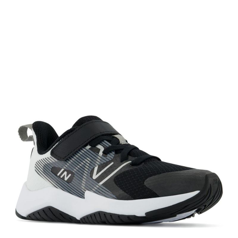 Zapatilla de running New Balance talla 5 (niño grande) negro/blanco