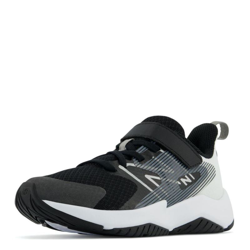 Zapatilla de running New Balance talla 5 (niño grande) negro/blanco