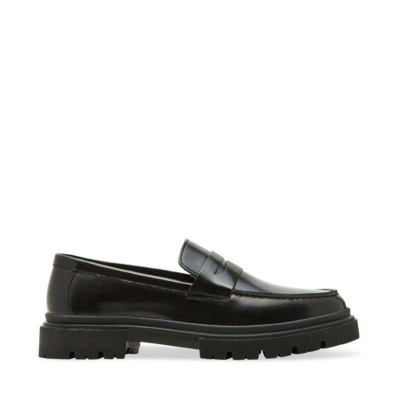 Mocasín Steve Madden Zephyr negro talla 10