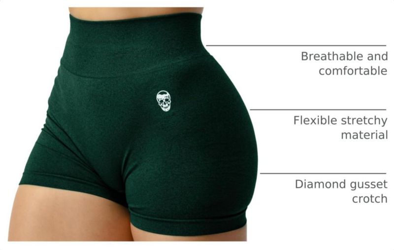 Pantalones cortos Gymreapers Seamless Infinity Reef