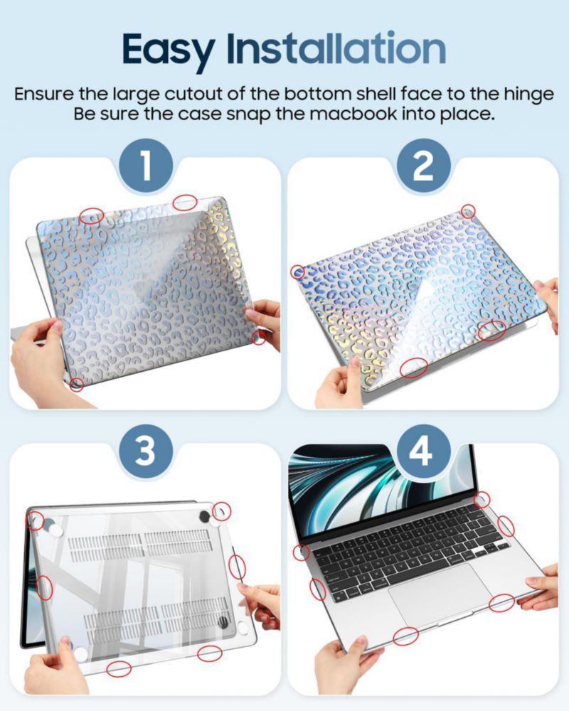 Funda FINTIE para MacBook Air 13 pulgadas A3449/A3240/A3113/A2681