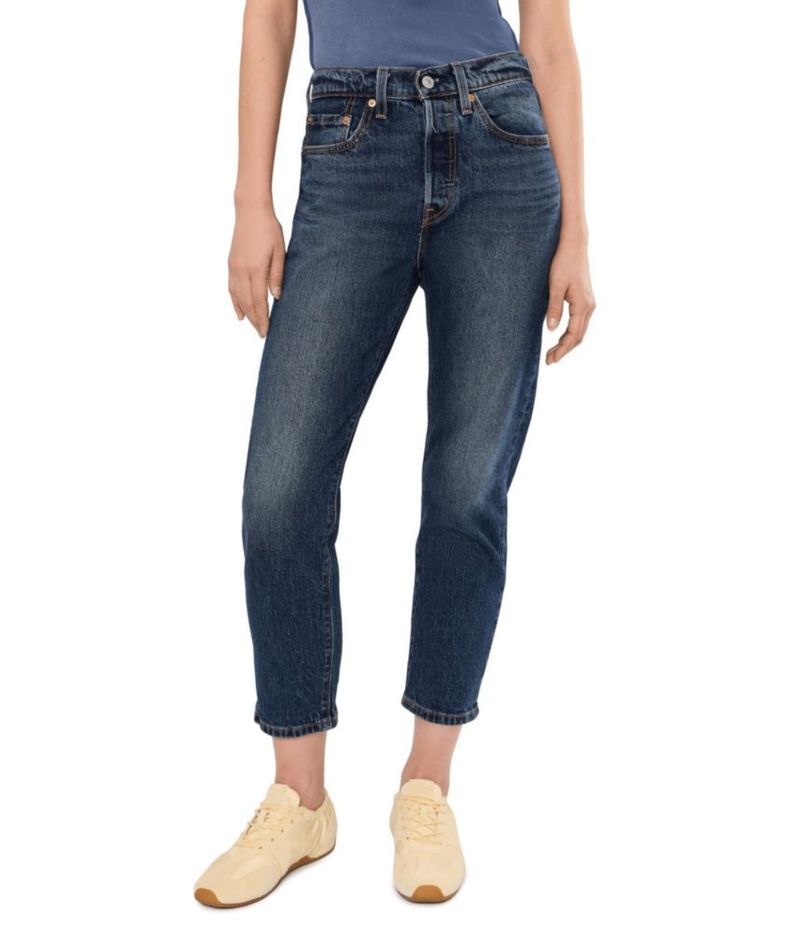Jeans Levi's 501 Crop con entrepierna de 66 cm