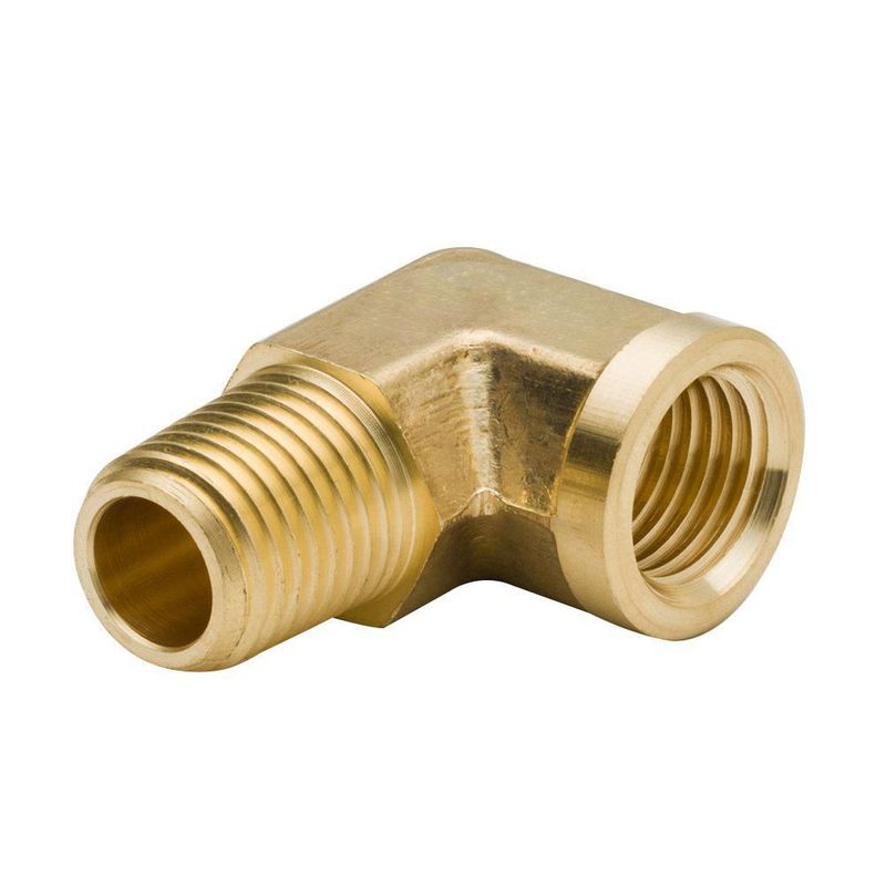 Codo de latón 1/8" 90° Legines – Pack de 2